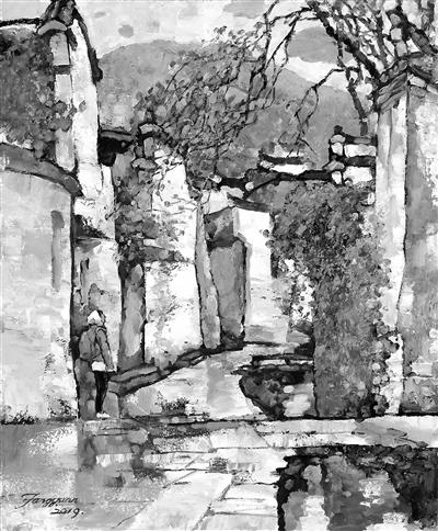 陳方遠油畫作品迎春展明日亮相金城關(guān)榮寶軒