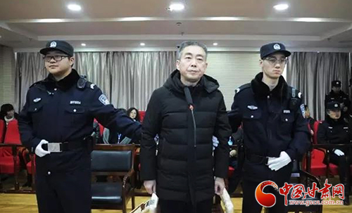 酒泉市委原常委、敦煌市委原書(shū)記詹順舟受賄案一審開(kāi)庭（圖）