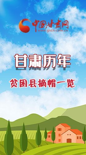 長(zhǎng)圖|75→0，一圖回顧甘肅貧困縣摘帽時(shí)間