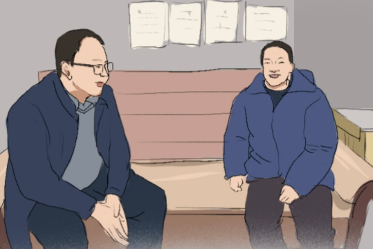 手繪丨追憶邱軍：扎根泥土，他把生命永遠(yuǎn)定格在扶貧路上