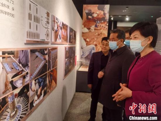 圖為展覽現(xiàn)場。　馮志軍 攝