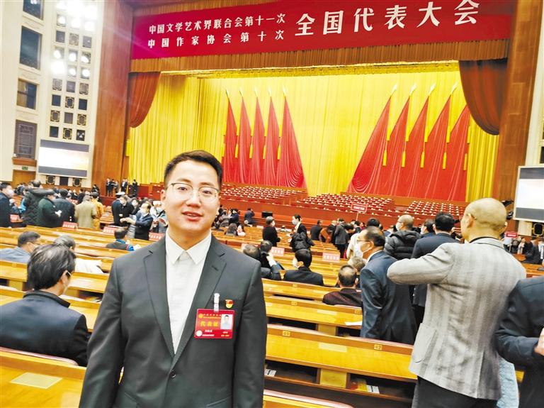 【聚焦2022甘肅兩會(huì)】網(wǎng)絡(luò)文學(xué)作家胡說(shuō)：不負(fù)初心，寫有意義的文字