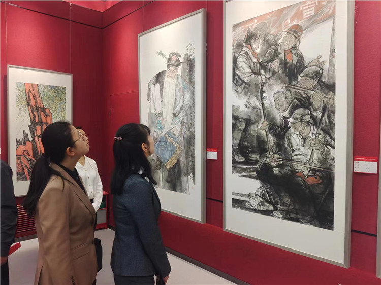 2023年5月，甘肅省紀(jì)委監(jiān)委機(jī)關(guān)、省委巡視辦、省文旅廳主辦，甘肅畫院承辦的甘肅省廉潔文化美術(shù)、書法、設(shè)計(jì)作品展開展，逾萬人參觀。.jpg