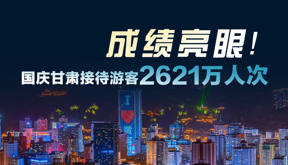 成績(jī)亮眼！國慶甘肅接待游客2621萬人次