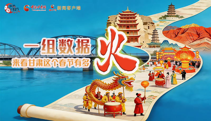 海報｜一組數(shù)據(jù)，來看甘肅這個春節(jié)有多火