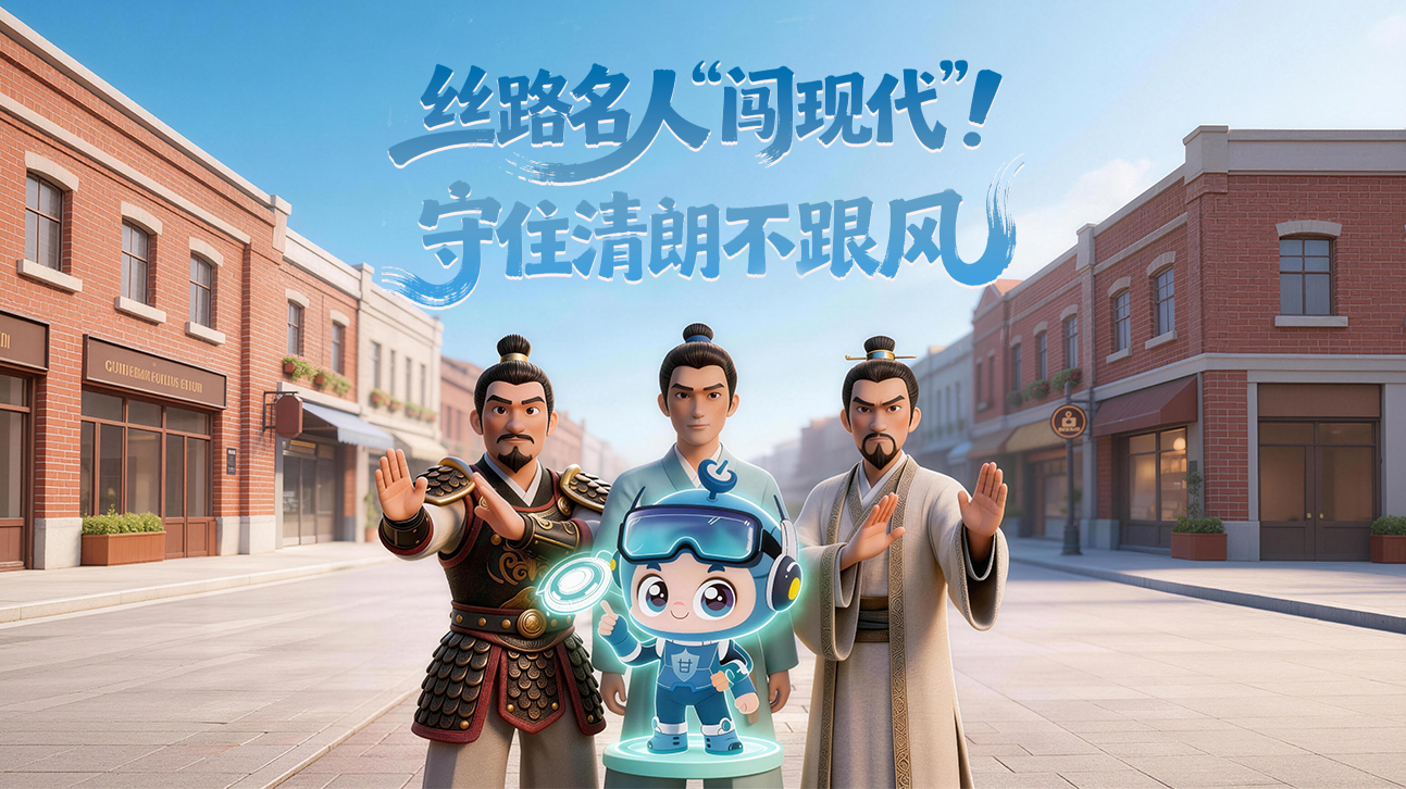 AI短視頻|絲路名人“闖現(xiàn)代”！守住清朗不跟風(fēng)